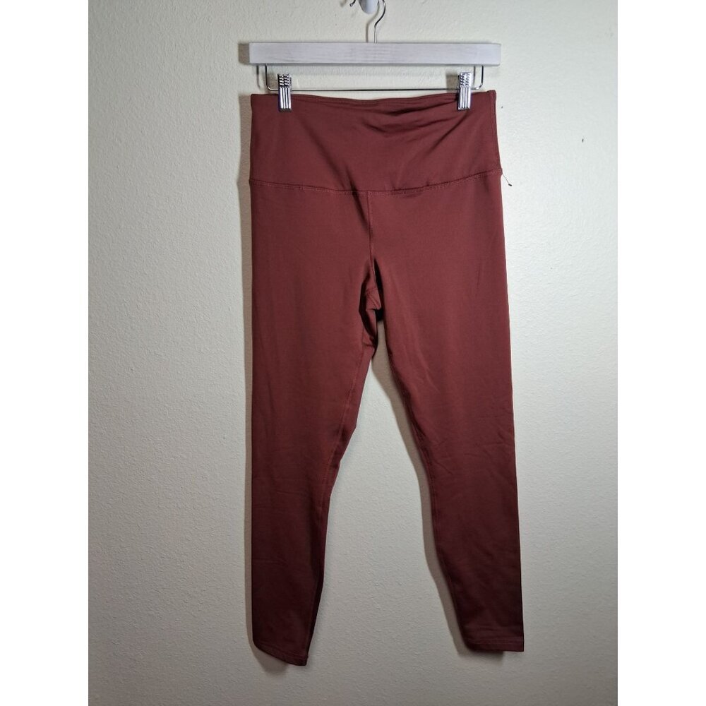 NWOT 90 Degrees by Reflex Leggings Yoga Gym Workout Athletic Copper Size Medium - Picture 1 of 7